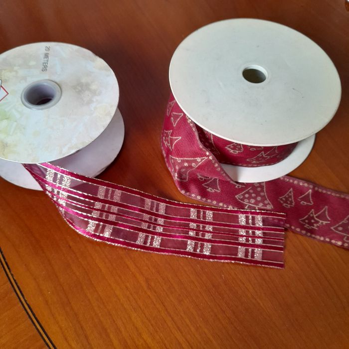 Fitas de natal em tecido