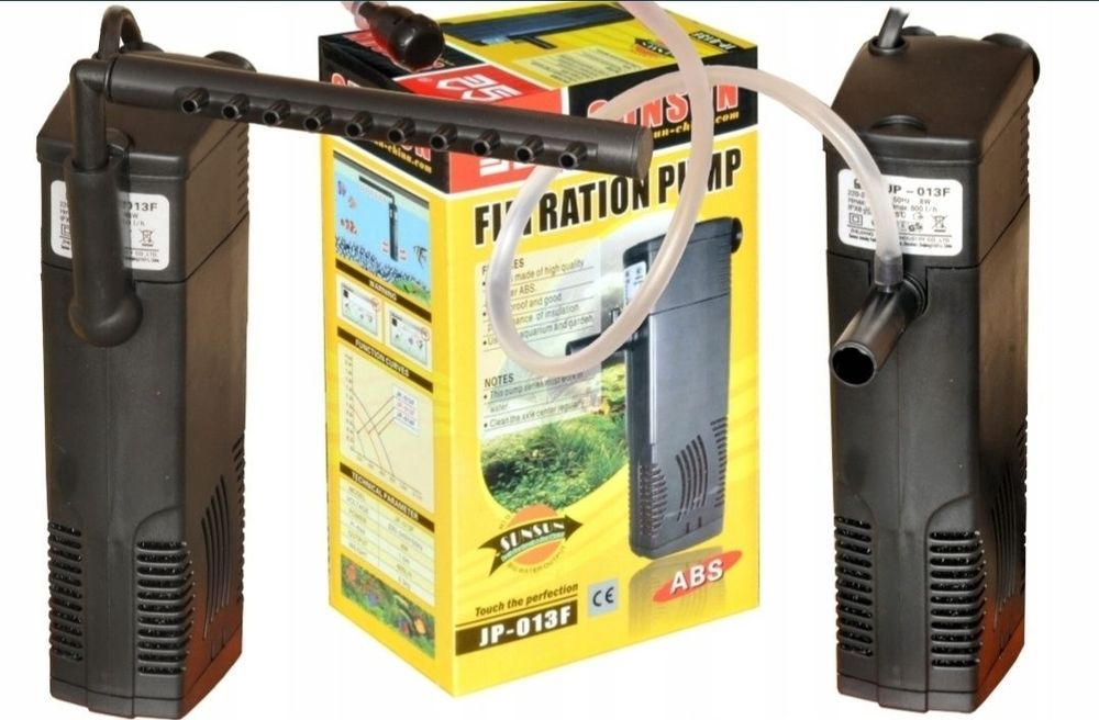 Nowy Filtr wewnętrzny do akwarium 600l/h 40-120l
