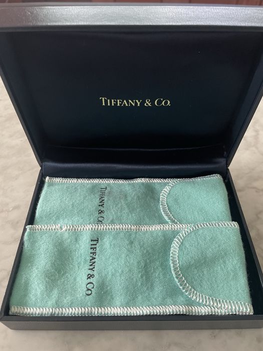 Tiffany Srebrna łyżka i widelec ABC Miś, zestaw dla dziecka