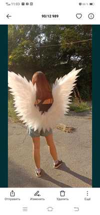 Крылья ангела для фотосессии, праздника
