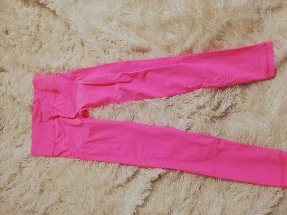legginsy Oceans Apart S 36 wear and smile różowe bezszwowe push up