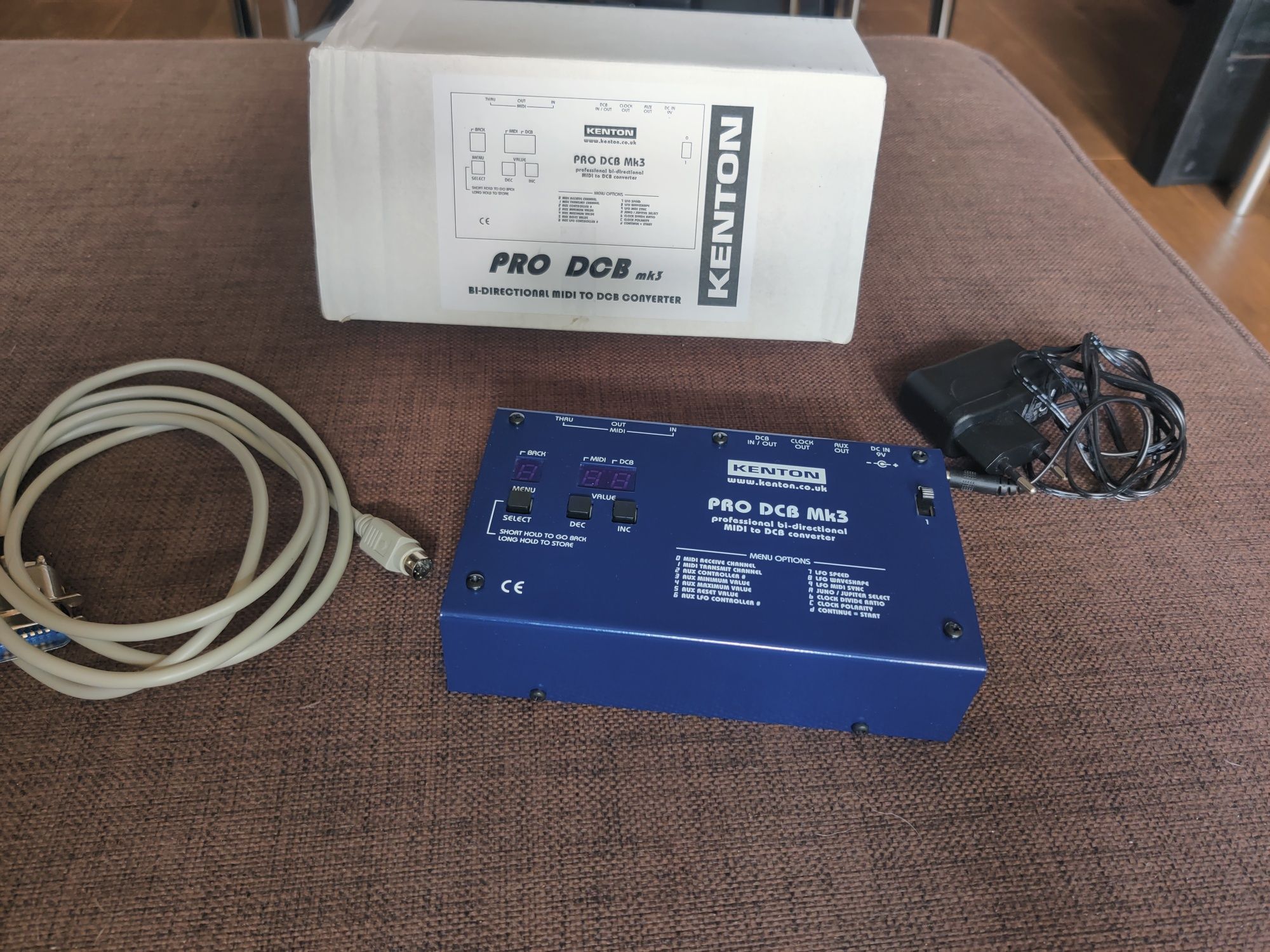 Kenton Midi DCB adapter do Roland Juno 60 interfejs