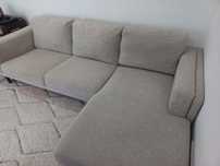 Sofá com chaise-longue, modelo Bloom da Loja do Gato Preto