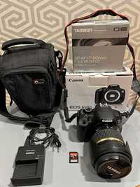 Aparat Canon 650D + obiektyw Tamron SP AF 17-50mm F/2.8 XR Di II VC