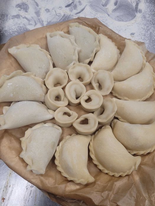 Pierogi domowe różne rodzaje.