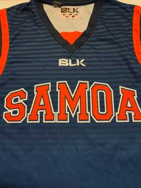 Koszulka rugby Samoa reprezentacja BLK rozmiar L