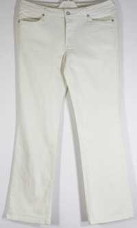 Spodnie jeans białe stretch Bawełna Rozmiar 42