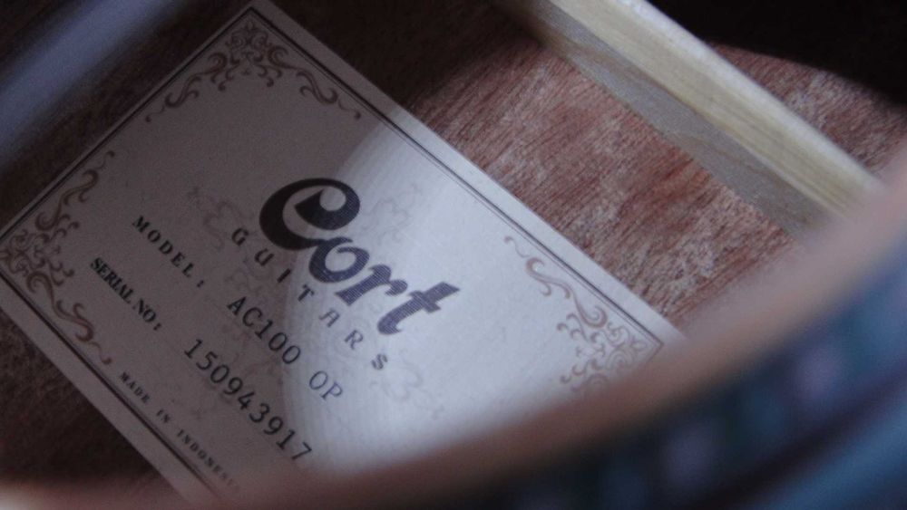 Гитара Cort AC 100 OP Как Новая Корт 100