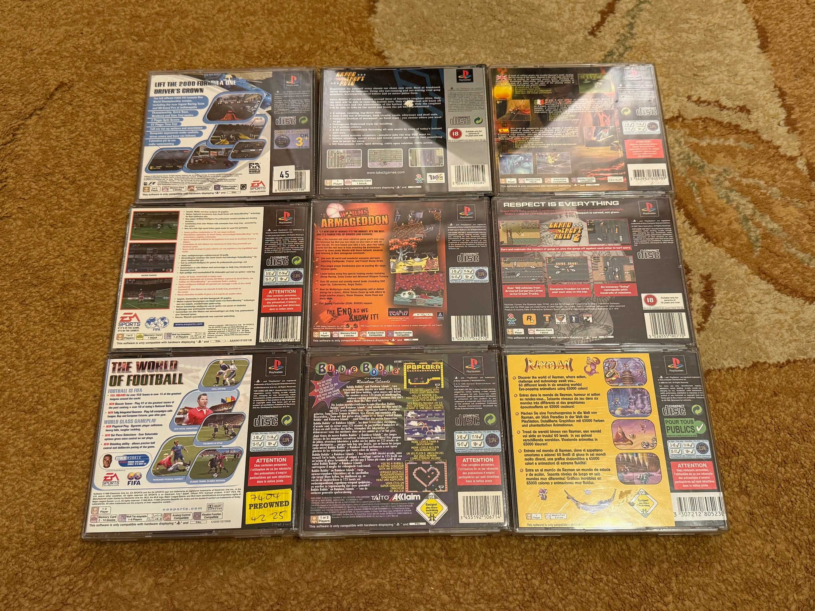 Playstation1 PS1 - gry (można kupić pojedyncze)