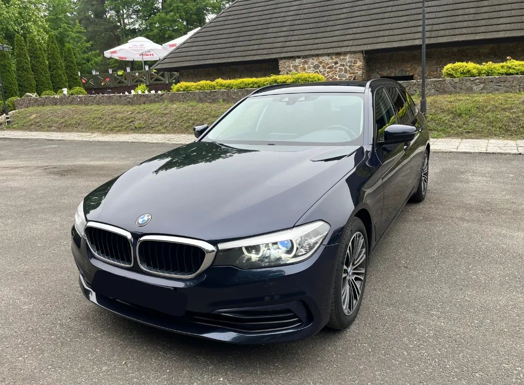 BMW Seria 5 BMW 520d Sport Line Bezwypadkowy, oryginalny lakier, pełna kśiążka ser