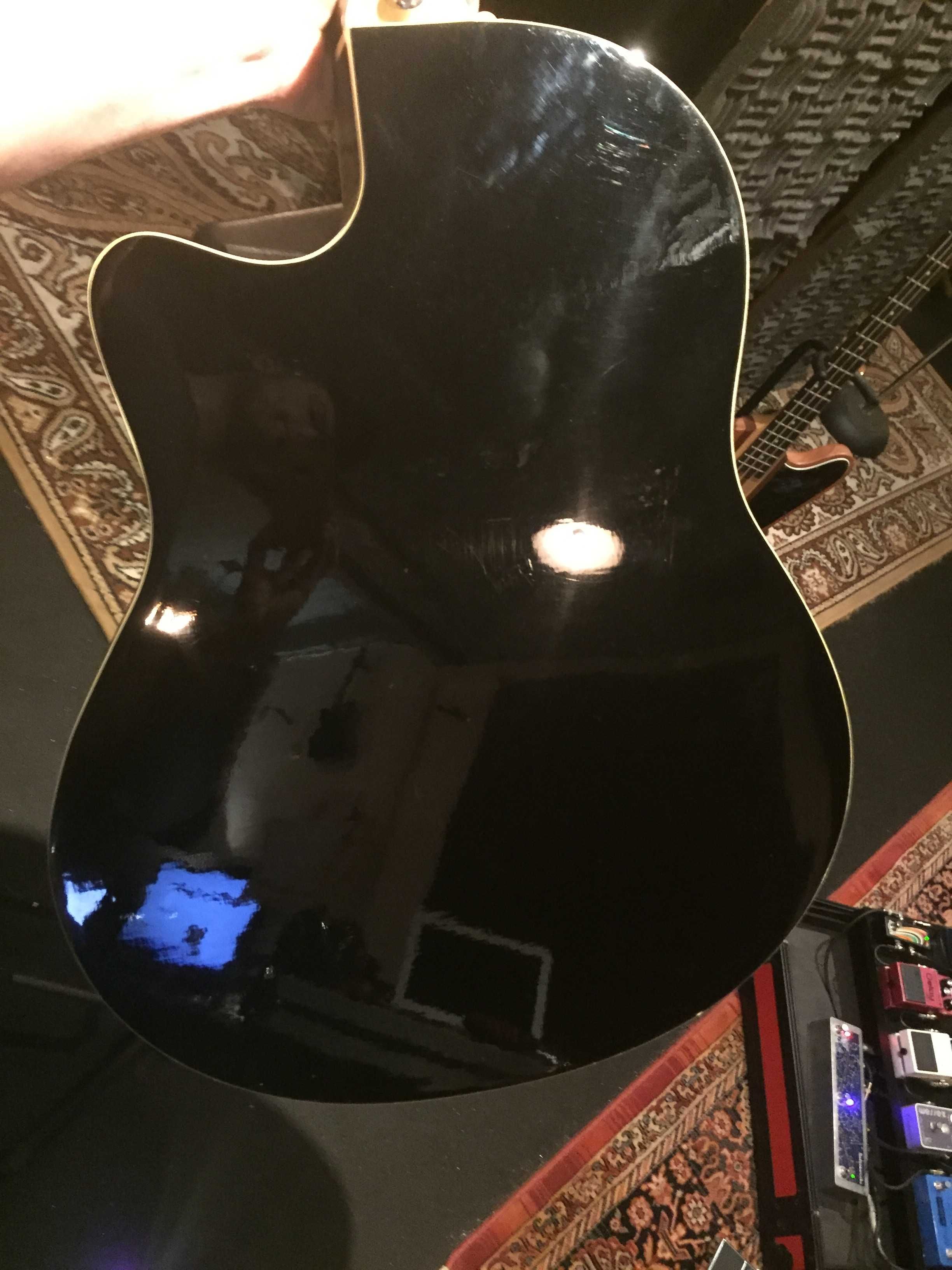 Fenix Guitarra Acustica Electrica - Preto