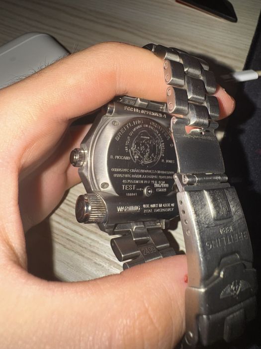 Breitling Orbiter 3 Emergency com caixa e toda a documentação.