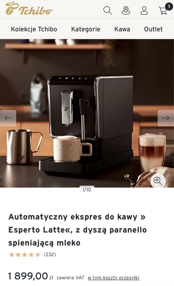 Automatyczny ekspres do kawy »Esperto Latte