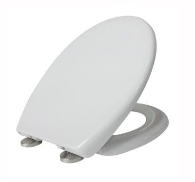 Wolno Opadająca Deska Sedesowa "ALLIBERT" Szara/Biała/Brąz