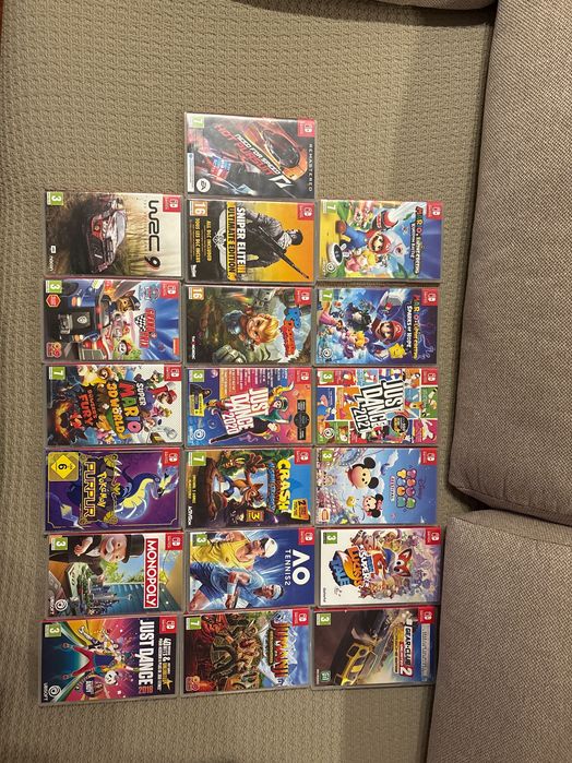 Vendo jogos switch