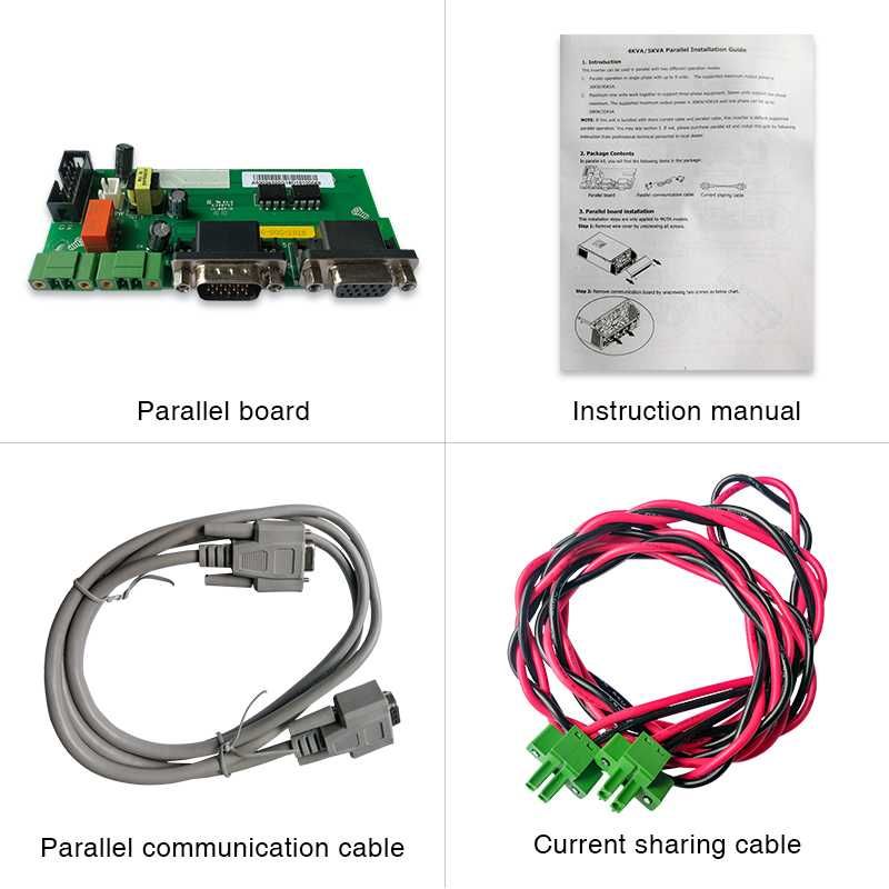 PARALLEL KITS zestaw równoległy do ​​falowników Off Grid jednofazowych