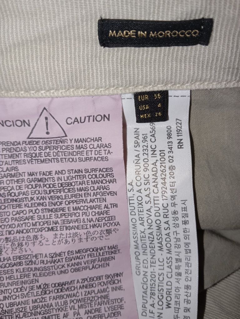 Calças sra Massimo Dutti 36