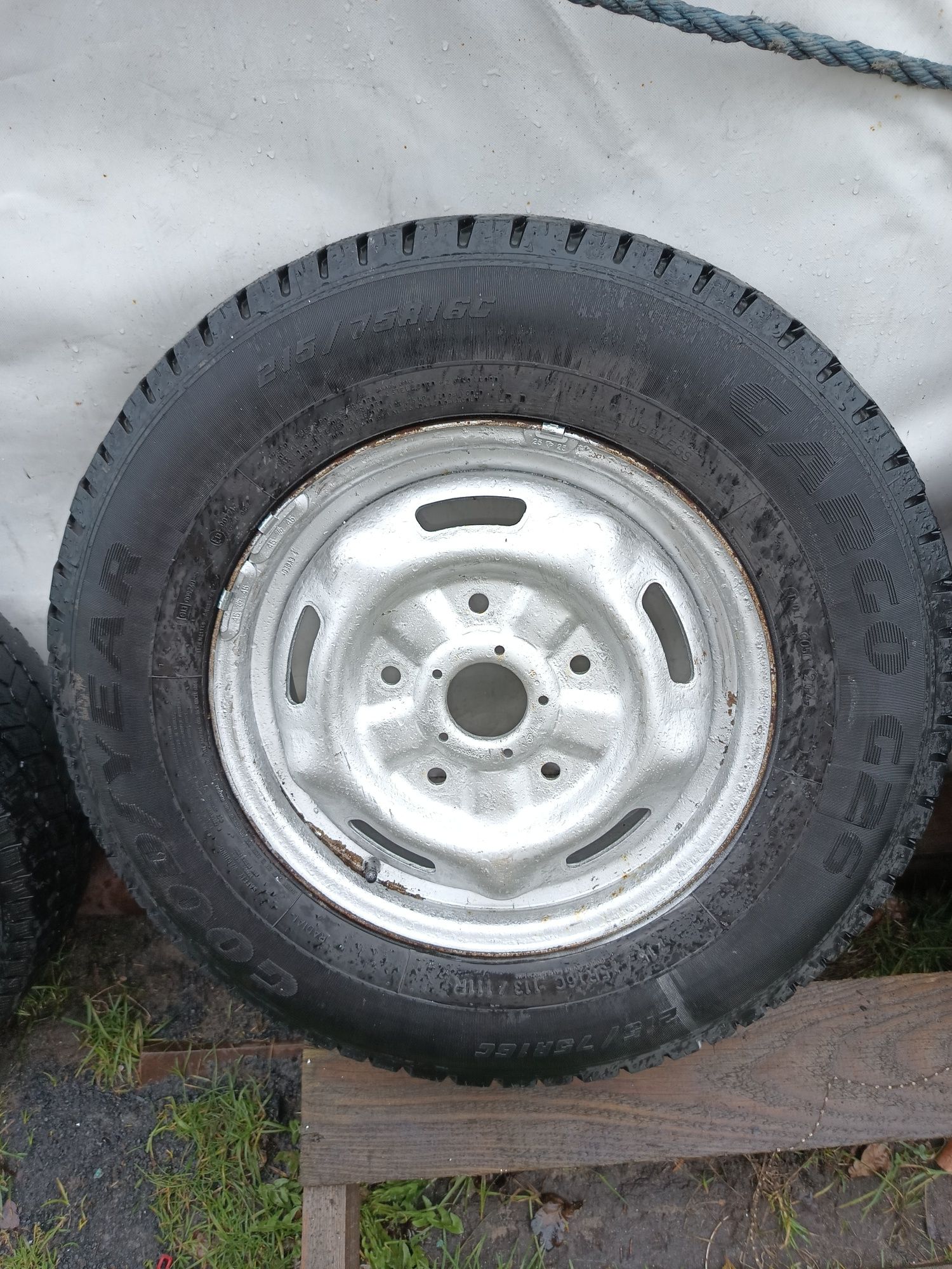 Koła Felgi 16" Ford Transit 5x160 Opony 215/75/R16 C