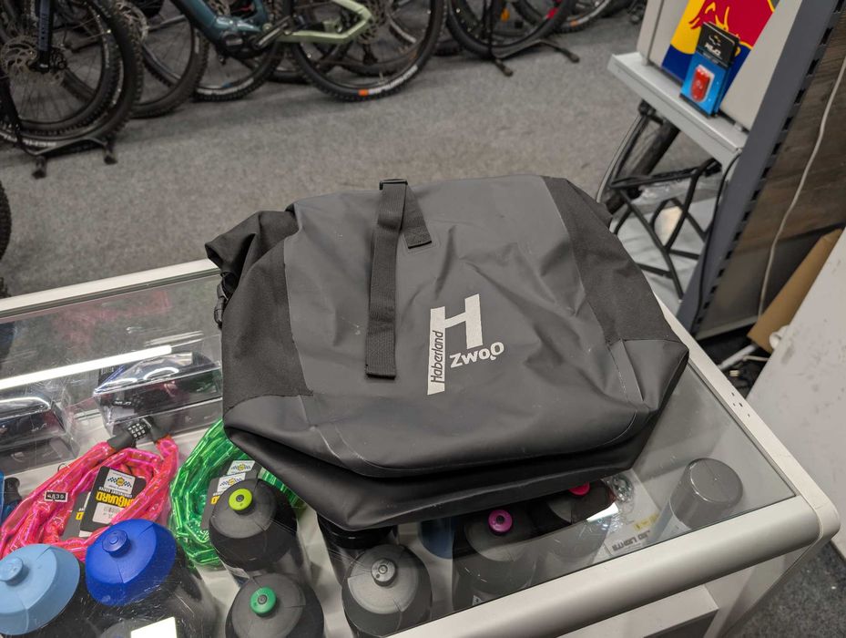 Torba rowerowa HABERLAND “H2O” – 21 l, wodoszczelna klick fix