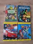 Zestaw 4 bajek DVD Shrek, Auta, Toy story,Tajemnica zielonego królestw
