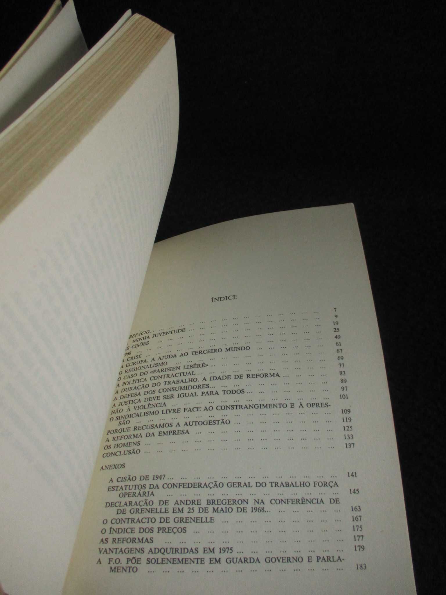 Livro A Minha Carreira e os Meus Combates Andre Bergeron