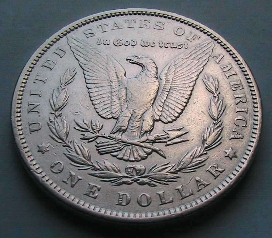 США 1 доллар 1891 Доллар Моргана Morgan Dollar Серебро