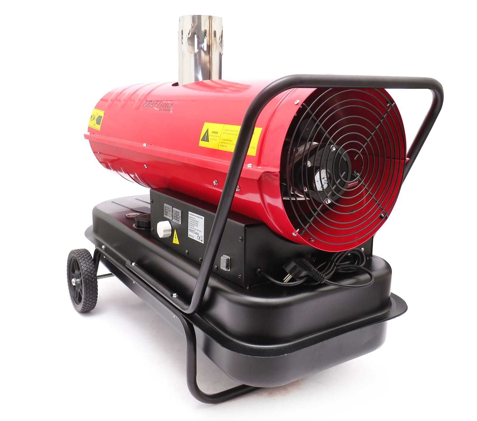 KRAFT&DELE Nagrzewnica Olejowa 40kw Z Termostatem Lcd Komin KD11714