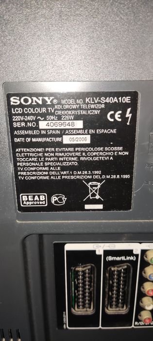 Sony 40 polegadas