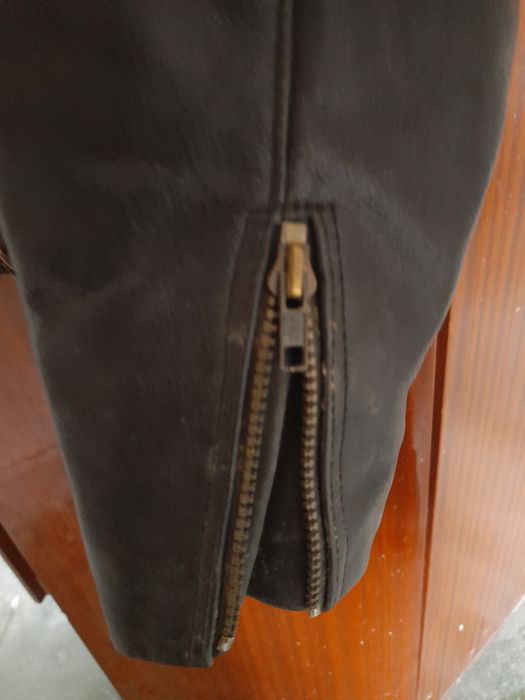 Куртка шкіряна зимова чоловіча