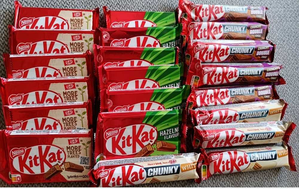 21 batoników KitKat mix smaków