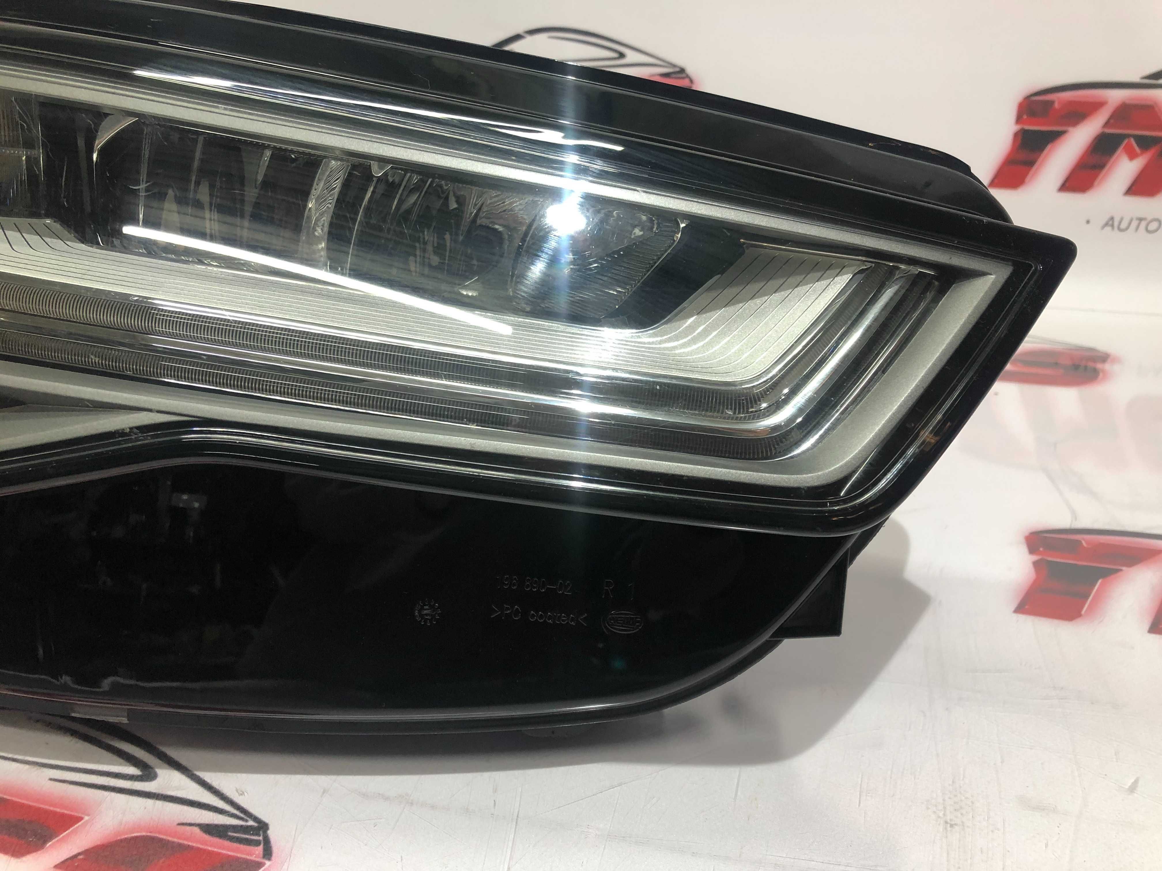 Farol Frente Otica AUDI A6 C7 FACELIFT FULL LED Direito Original
