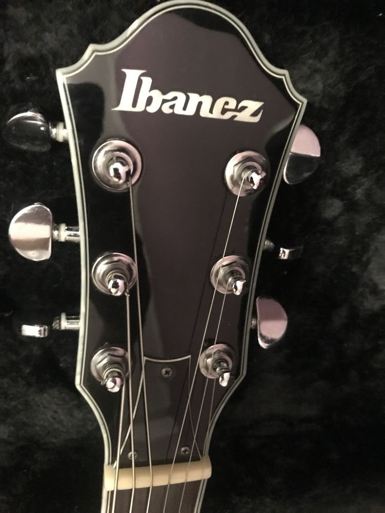 Ibanez Dn500 darkstone, stalowe progi X-jumbo