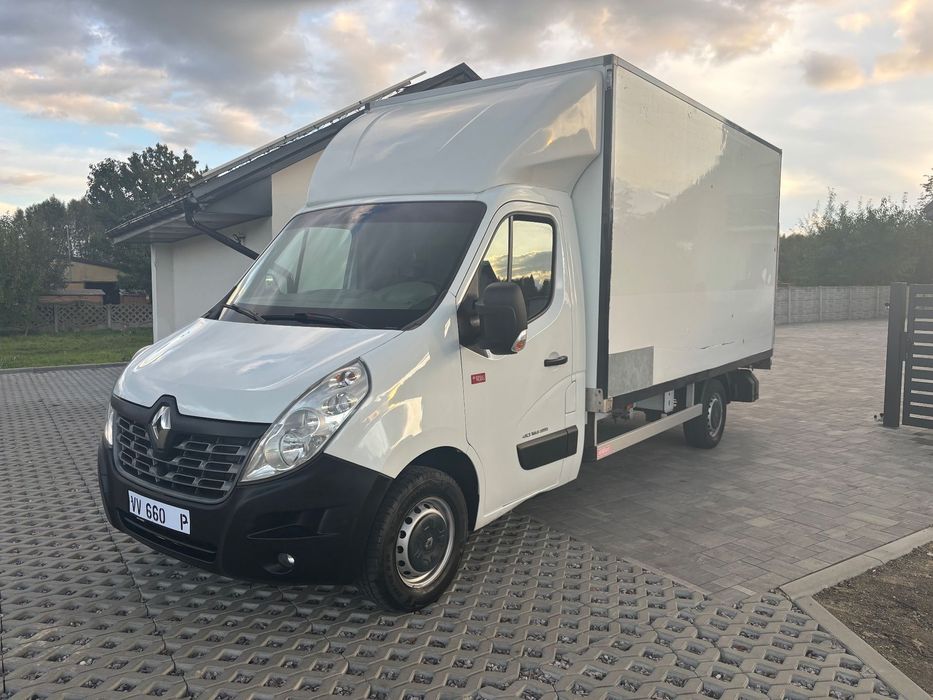 Renault Master  2016r 2.3 163 konie klima kontener winda max rozstaw