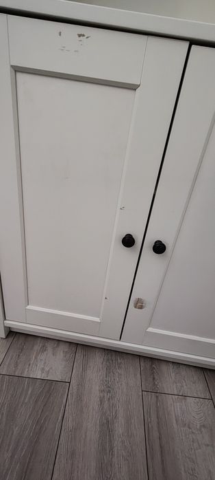 Szafka Biała IKEA model Hauga