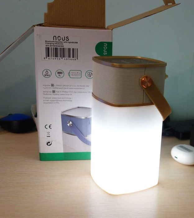 Ночник NOUS Bluetooth Speaker H4