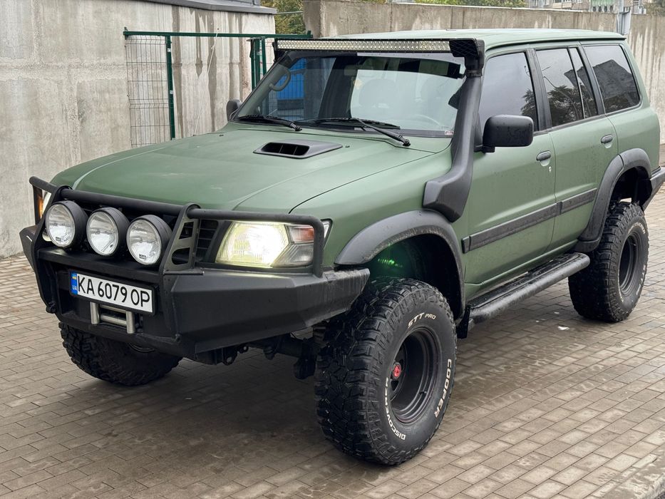 Nissan Patrol Y61, 4.2 Turbo diesel, ліфтований