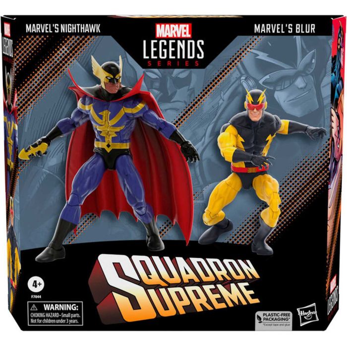 Marvel Legends Squadron Supreme 2-pak Marvel's Nighthawk + Blur