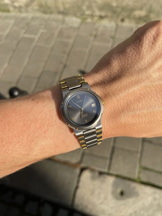 Годинник Citizen  attesa титановий унісекс