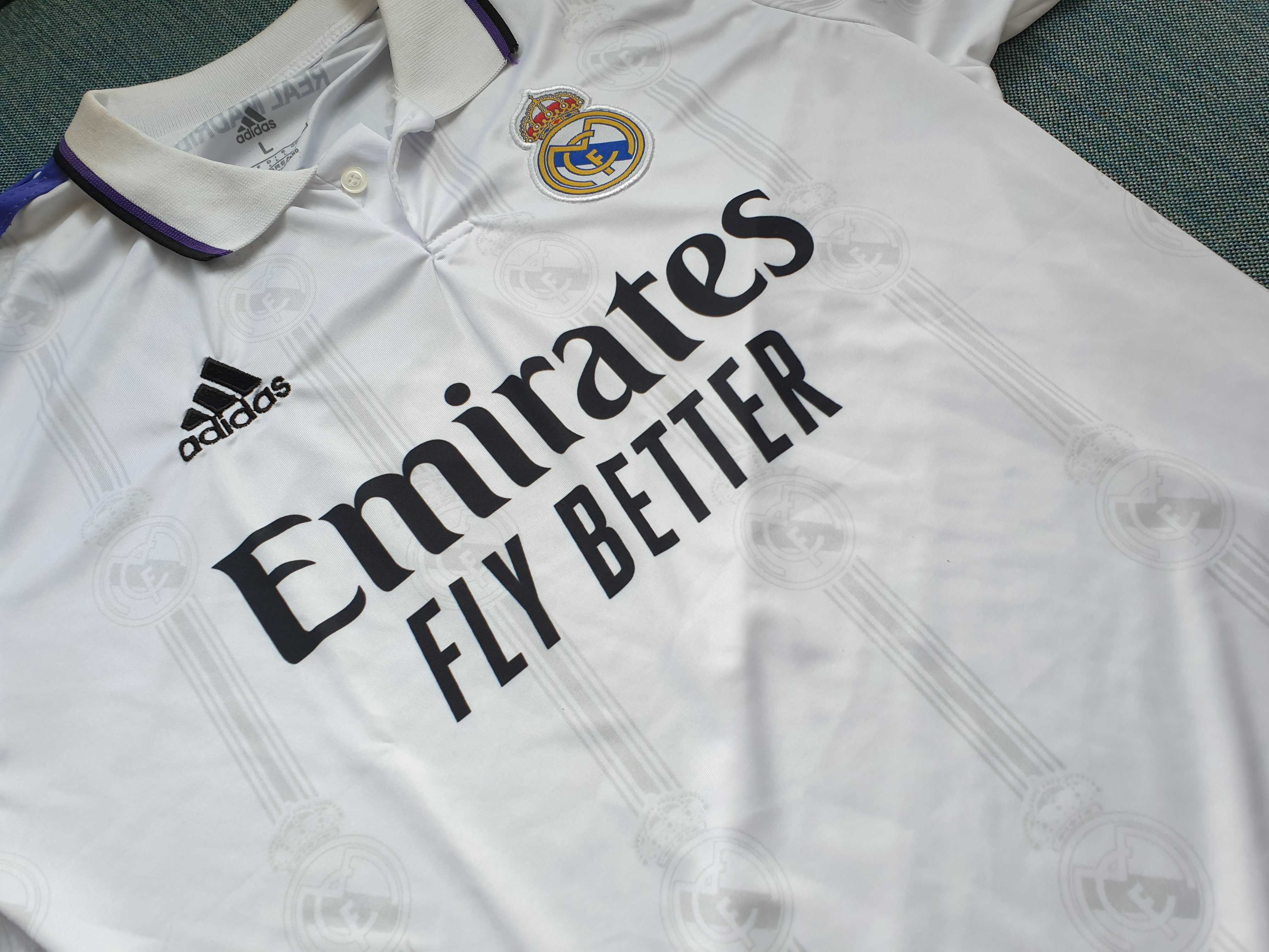 Koszulka Tshirt Karim Benzema Real Madryt roz L