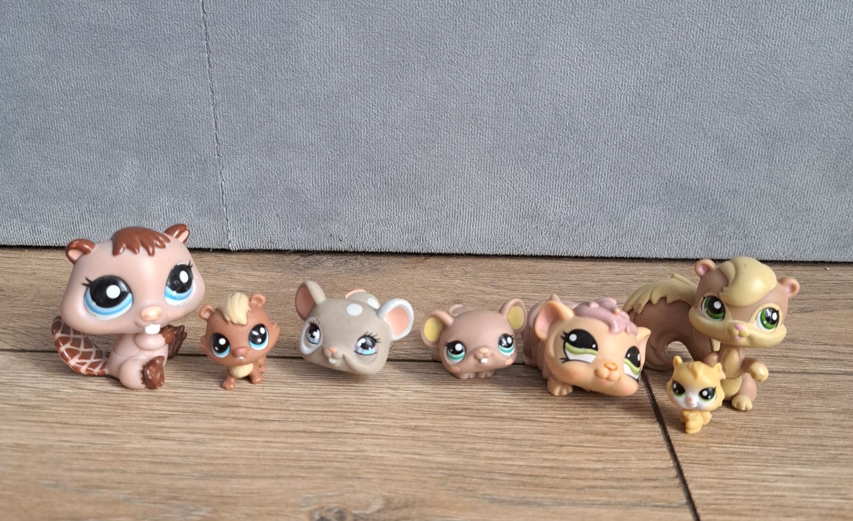 7 figurek LPS littlest pet shop