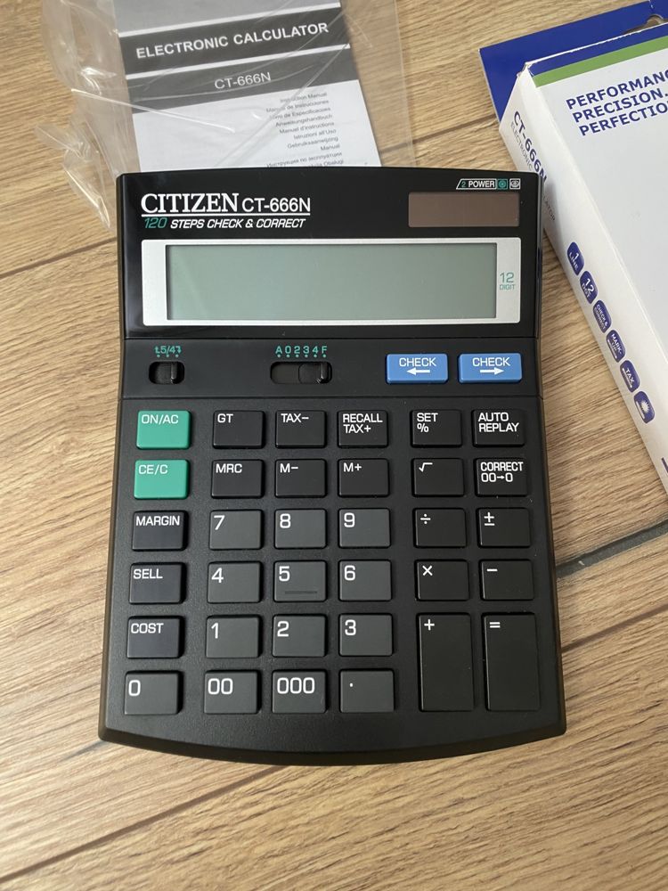 Kalkulator naukowy CITIZEN CT666N nowy