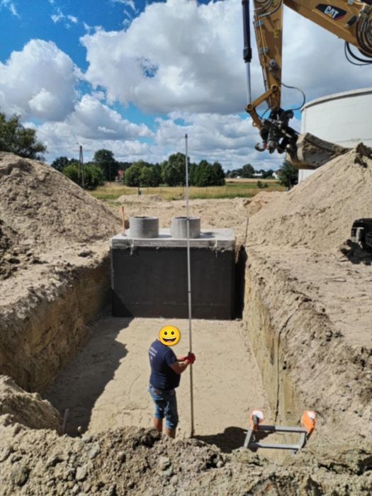 Szambo betonowe/zbiornik na deszczówkę#kanał samochodowy/piwnica