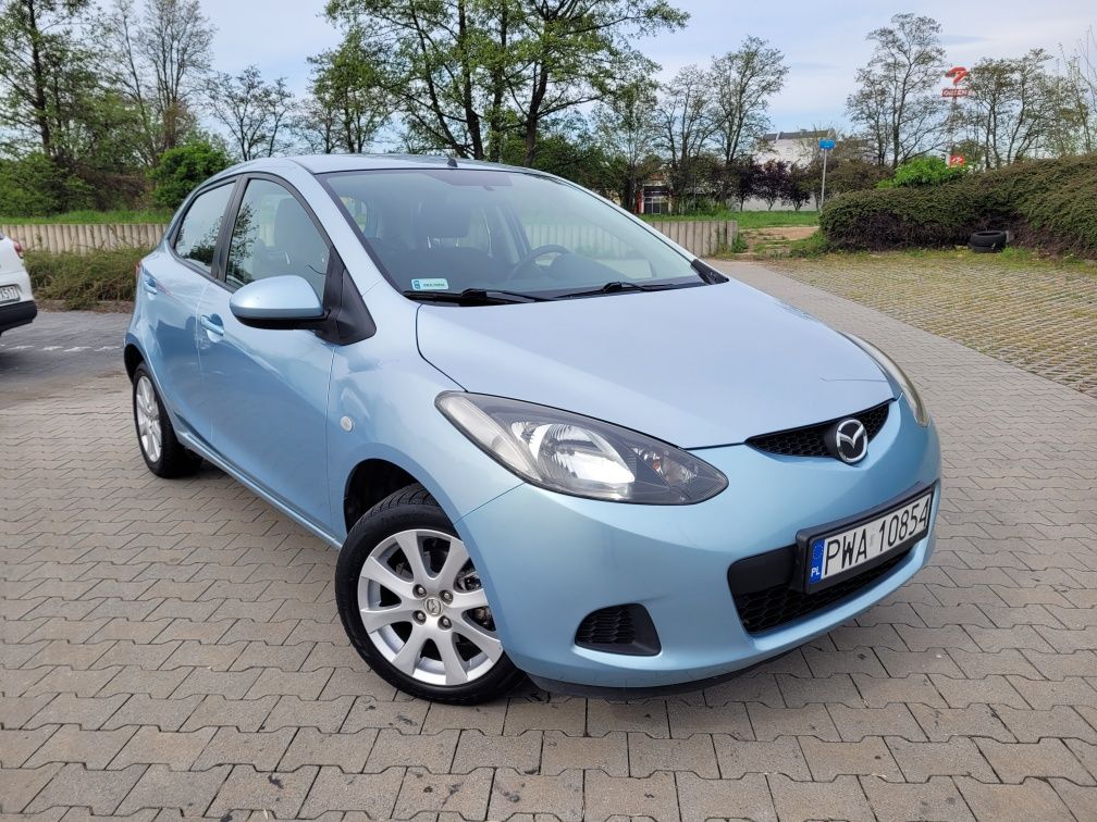 Mazda 2 1.3 Benzyna 75km-2009 rok-Klima-Oszczędna-5 Drzwi