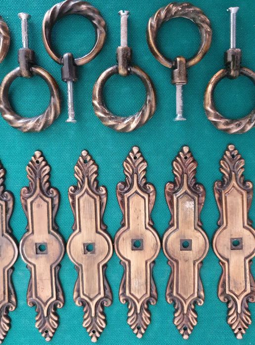 8 Puxadores para Cómoda - vintage