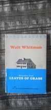 Walt Whitman Leaves of grass ENG