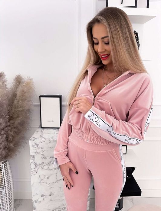 Dres Welurowy na lato la perla