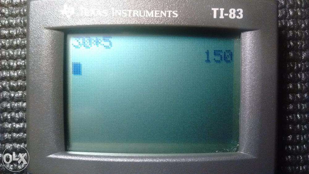 Calculadora Texas Instruments TI-83