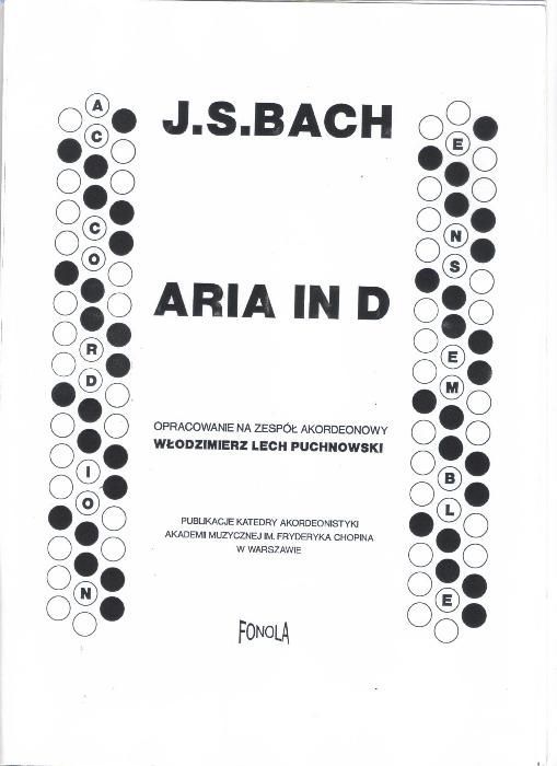 Jan Sebastian Bach - Aria in D