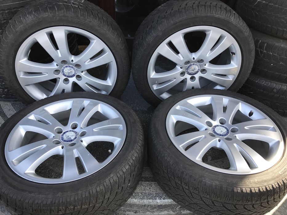 Оригинальные литые диски Borbet k3  5/112/17 с резиной