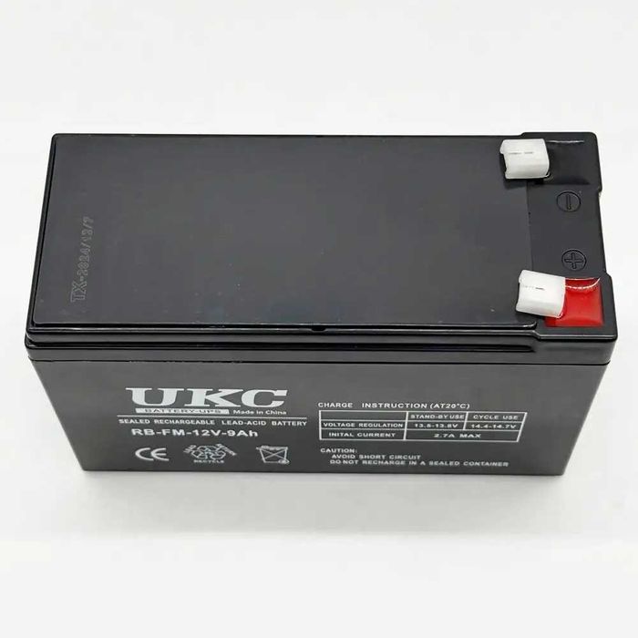 Свинцово-кислотная аккумуляторная батарея 12V 9A для  бесперебойников